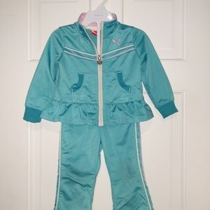 Puma toddler track suit